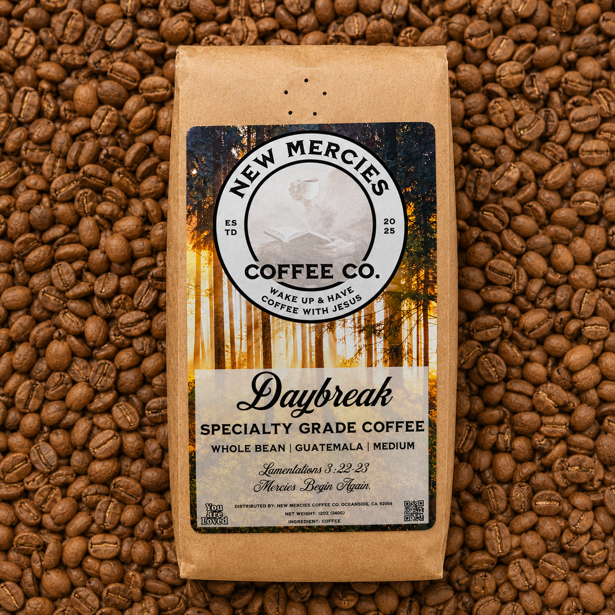 Daybreak Guatemala specialty grade coffee beans — New Mercies Coffee Co.