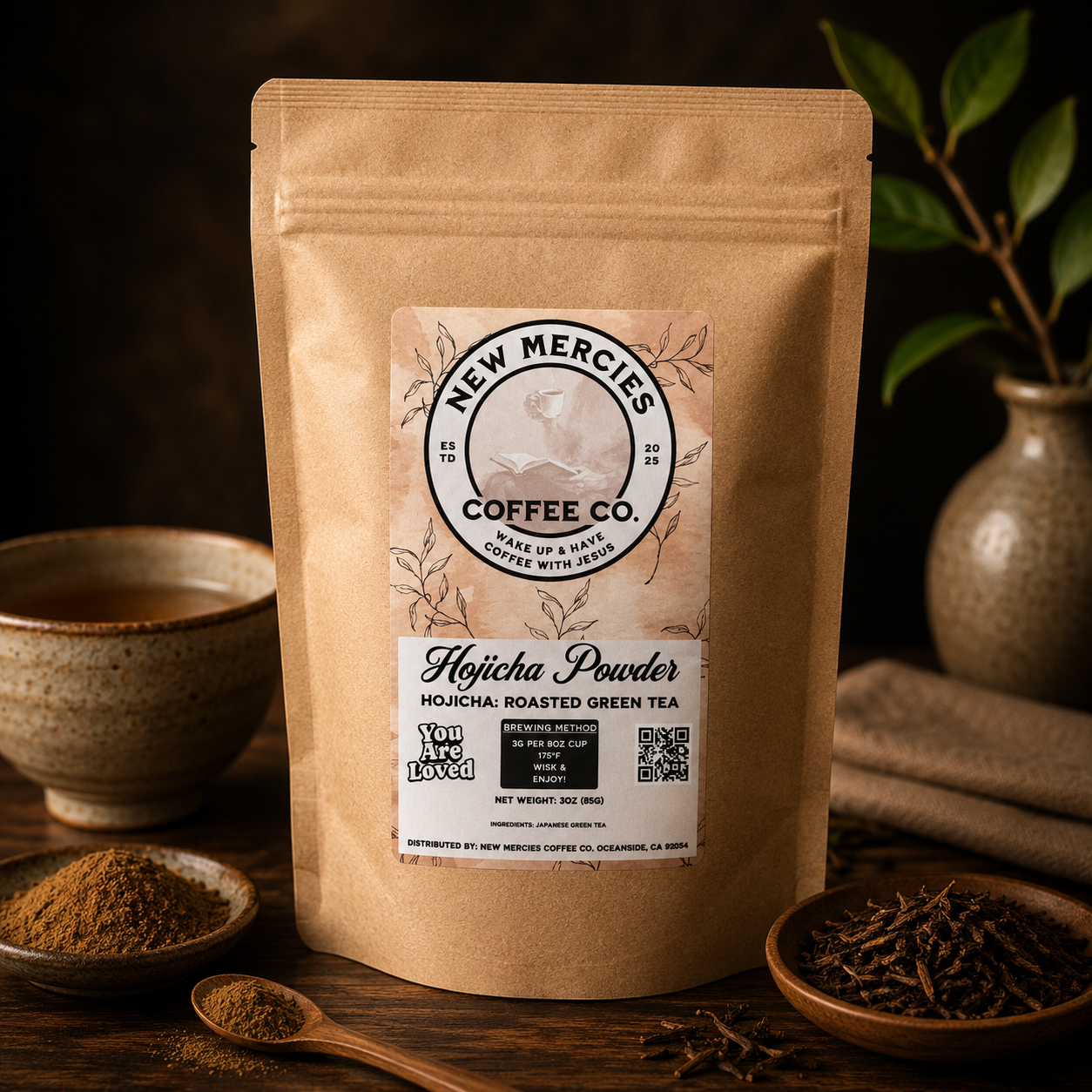 Hojicha Powder | New Mercies Coffee Co.