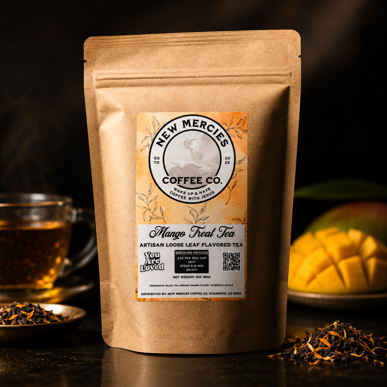 Mango Treat Tea | New Mercies Coffee Co.