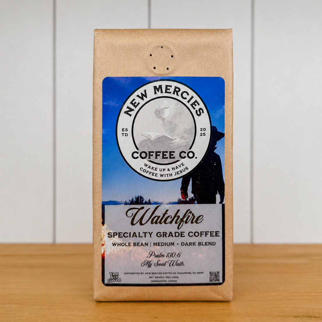 Watchfire blend specialty coffee bag | New Mercies Coffee Co.