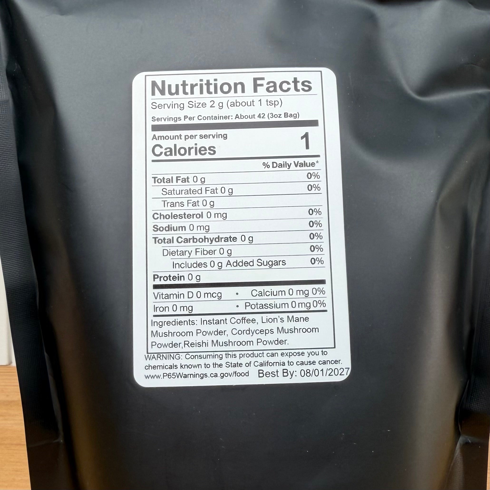 Instant Mushroom Coffee