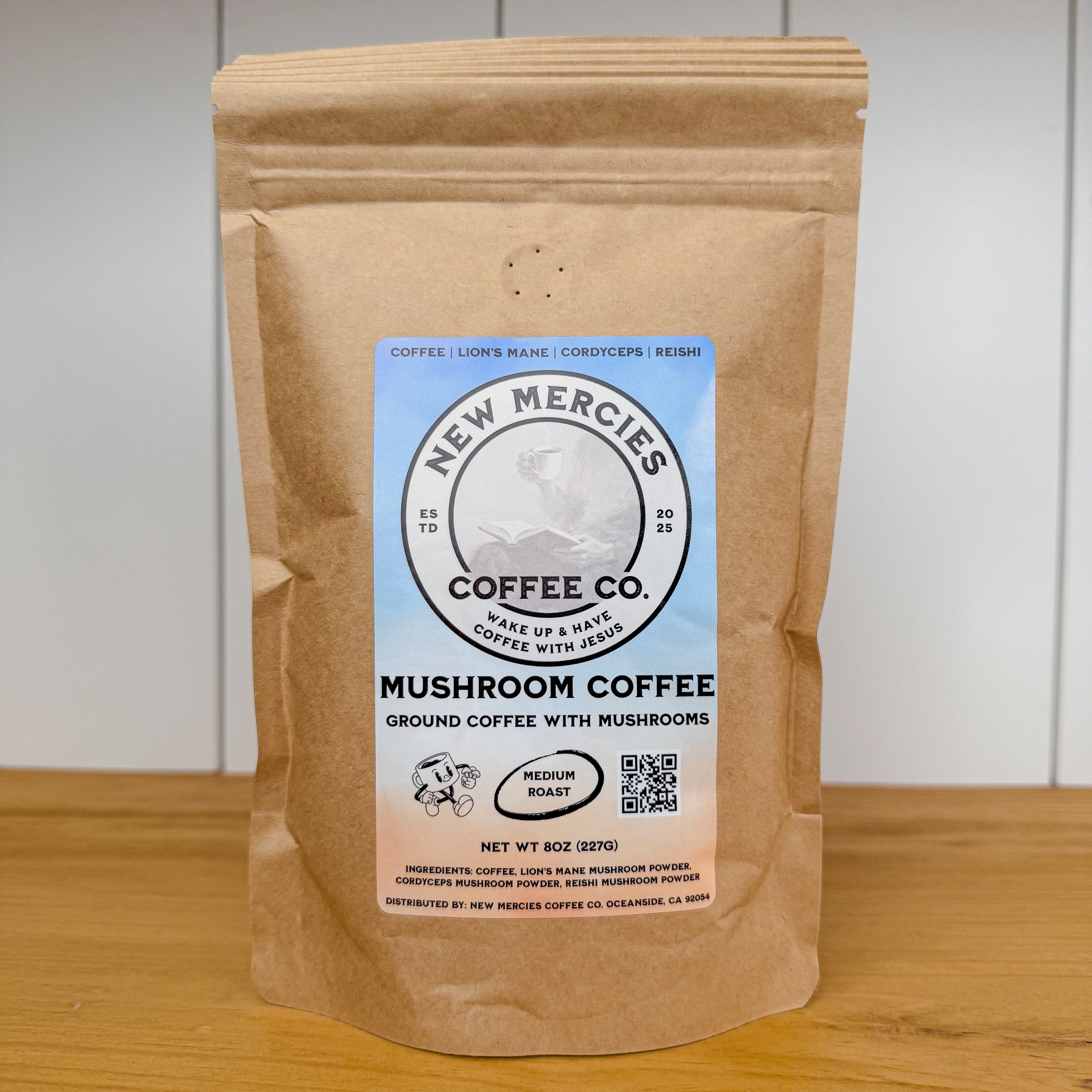 Mushroom Coffee (Medium Roast)