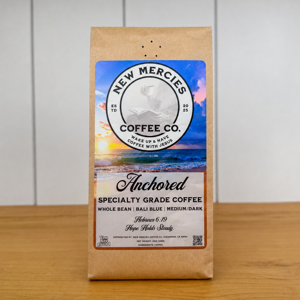 Bali single-origin specialty coffee bag | New Mercies Coffee Co.